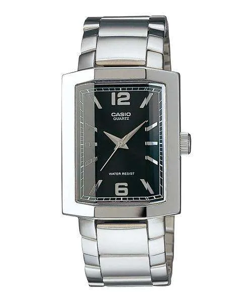 Casio MTP-1233D-1ADF Silver Stainless Steel Strap Watch for Men Affordable casual watches Sporty casual watches Affordable luxury casual watches