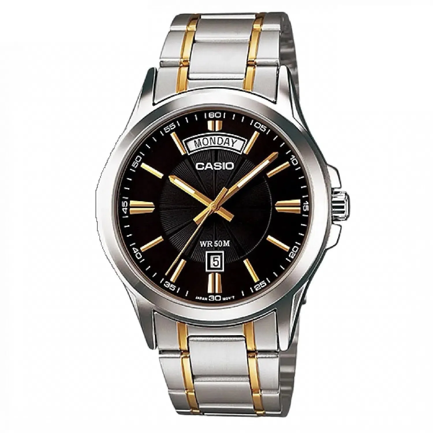 Casio MTP-1381G-1AVDF Two-toned Back Dial Watch for Men Affordable casual watches Sporty casual watches Affordable luxury casual watches