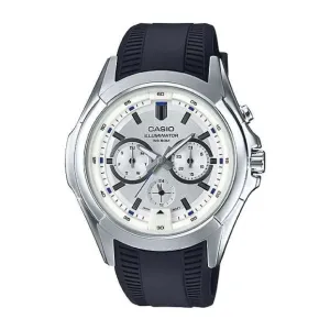 Casio MTP-E204-7A Super Illuminator Resin Strap Watch Affordable casual watches Sporty casual watches Affordable luxury casual watches
