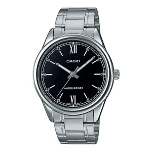 Casio MTP-V005D-1B2 Silver Stainless Watch for Men Affordable casual watches Sporty casual watches Affordable luxury casual watches