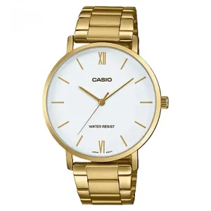 Casio MTP-VT01G-7B Gold Stainless Watch for Men Affordable casual watches Sporty casual watches Affordable luxury casual watches