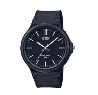 Casio MW-240-1EVDF Black Resin Strap Watch for Men Affordable casual watches Sporty casual watches Affordable luxury casual watches