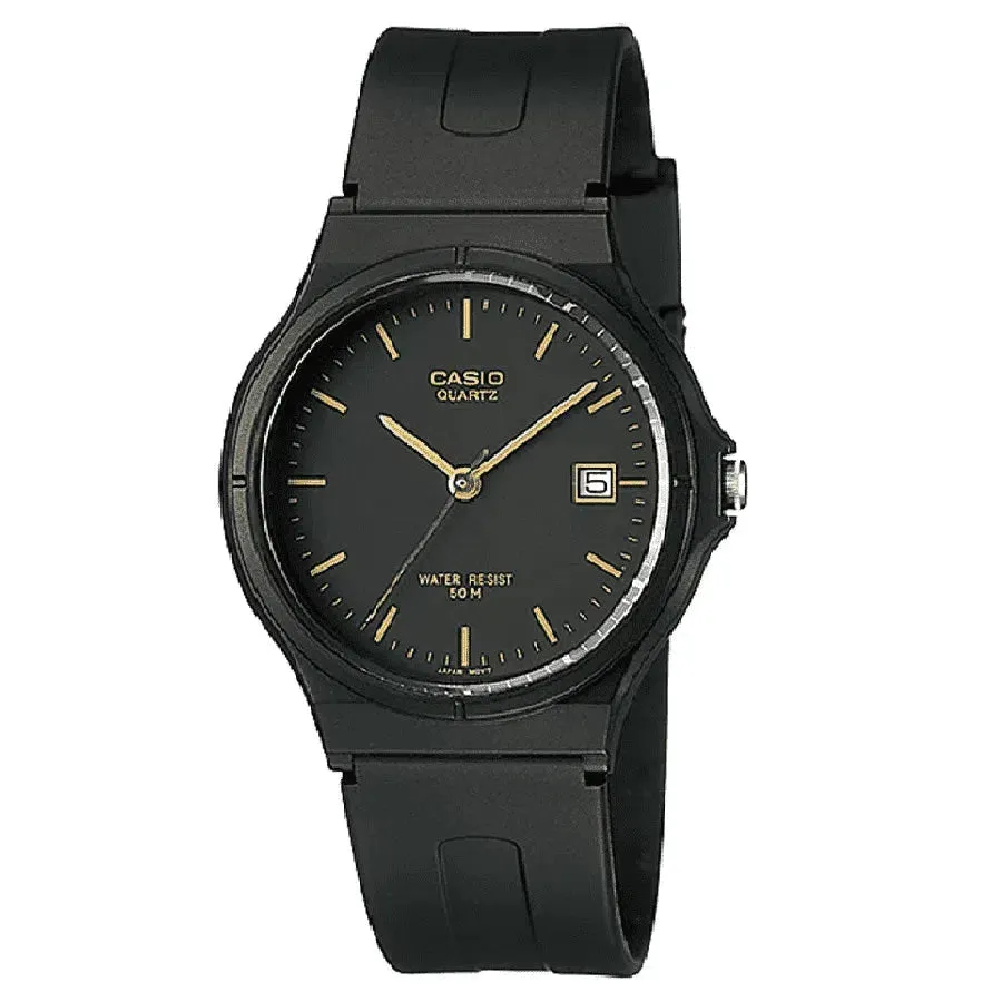 Casio MW-59-1EVDF Black Resin Unisex Watch Affordable casual watches Sporty casual watches Affordable luxury casual watches