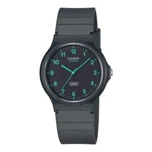 Casio Pop Black Resin Band Watch MQ24B-8B 