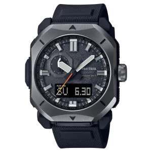 Casio Protrek Duo Black Resin Band Watch PRW6900Y-1D 