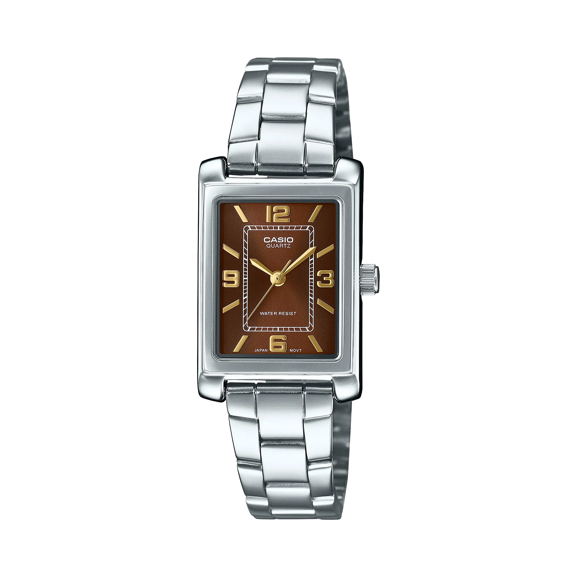 Casio Standard Ana Tunneau Stainless Steel Watch LTP1234DD-5A 