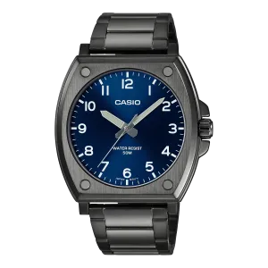 Casio Standard Analogue Blue Dial Stainless Steel Watch MTPE730B-2A 