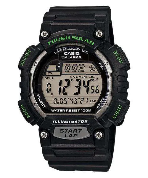 Casio STL-S100H-1A Black Resin Strap Watch for Men Affordable casual watches Sporty casual watches Affordable luxury casual watches