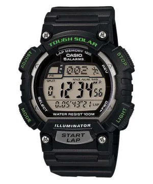 Casio STL-S100H-1A Black Resin Strap Watch for Men Affordable casual watches Sporty casual watches Affordable luxury casual watches
