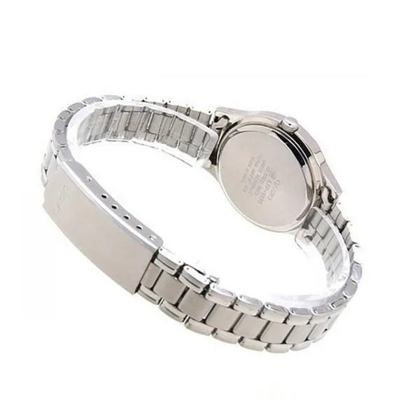 Casio Vintage LTP-1128A-1ARDF Silver Stainless Watch for Women