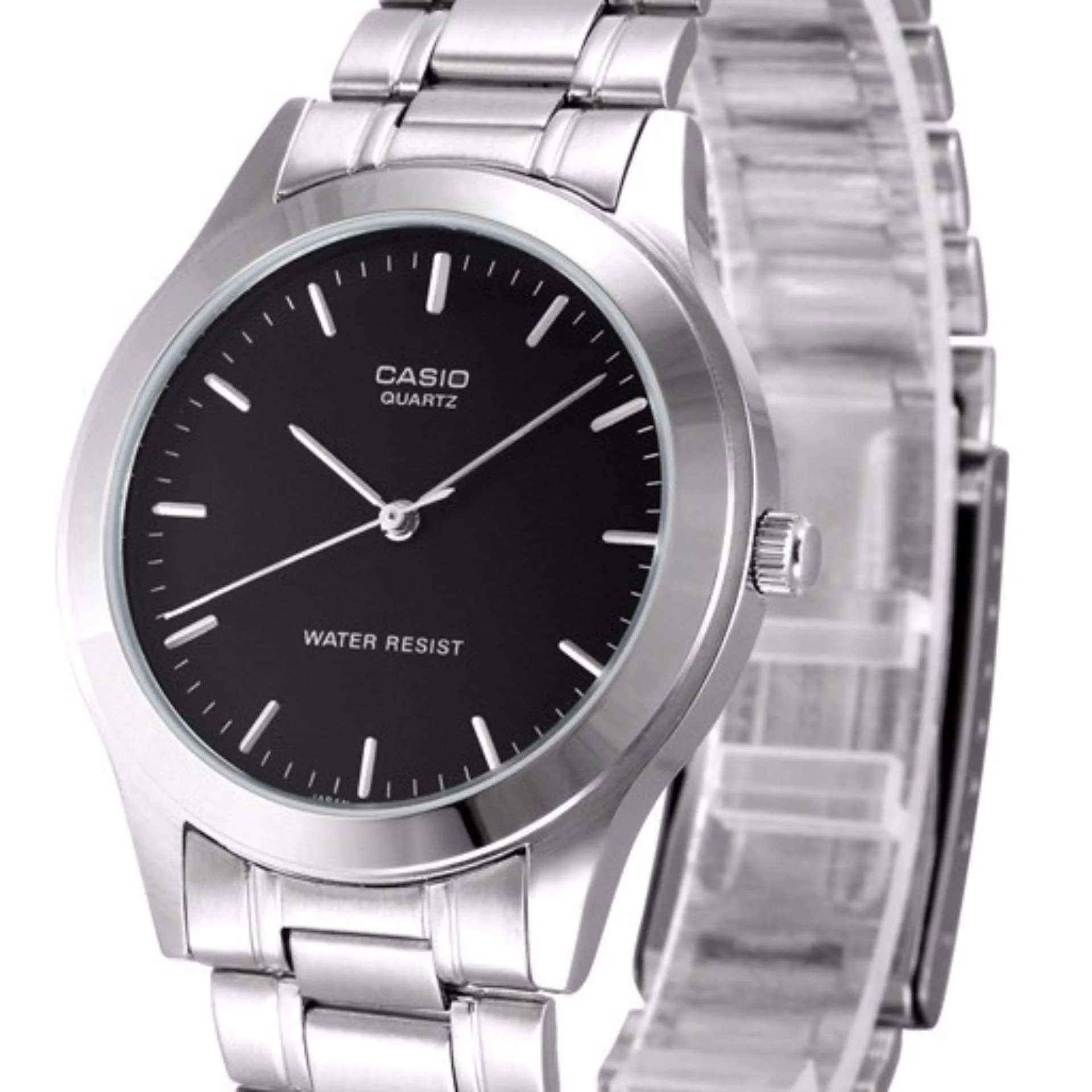 Casio Vintage LTP-1128A-1ARDF Silver Stainless Watch for Women