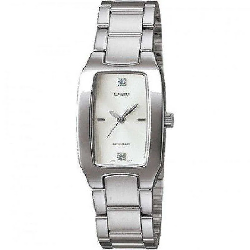 Casio Vintage LTP-1165A-7C2 Silver Stainless Watch for Women Affordable casual watches Sporty casual watches Affordable luxury casual watches
