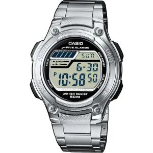 Casio W-212HD-1AVDF Silver Watch for Men Affordable casual watches Sporty casual watches Affordable luxury casual watches