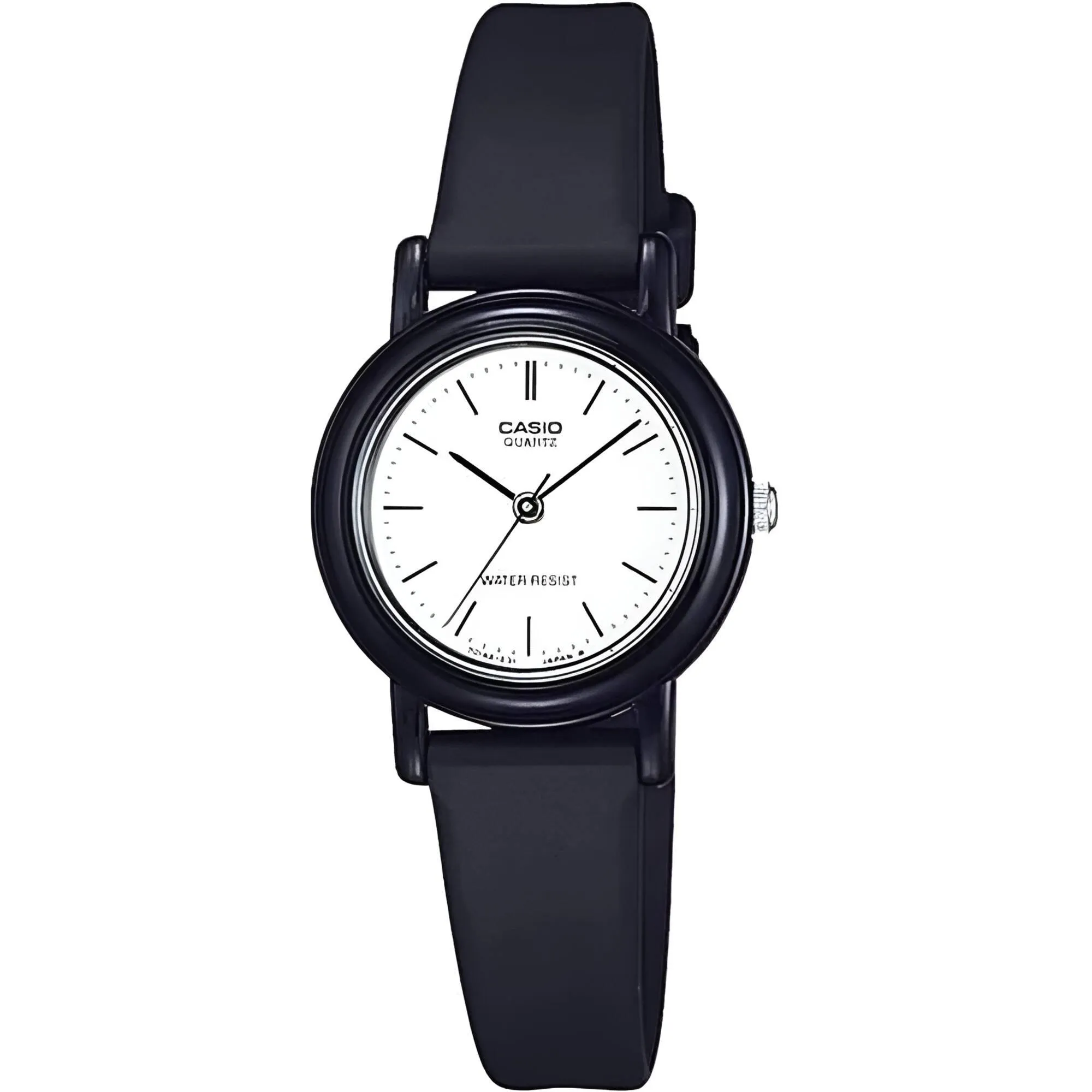 Casio Women's Watch - Quartz White Dial Black Resin Strap Waterproof | LQ-139B-7E Luxury Quartz Watch Quartz Watch Sale