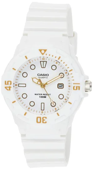 Casio Women's White Resin Quartz Series LRW200H-7E2 