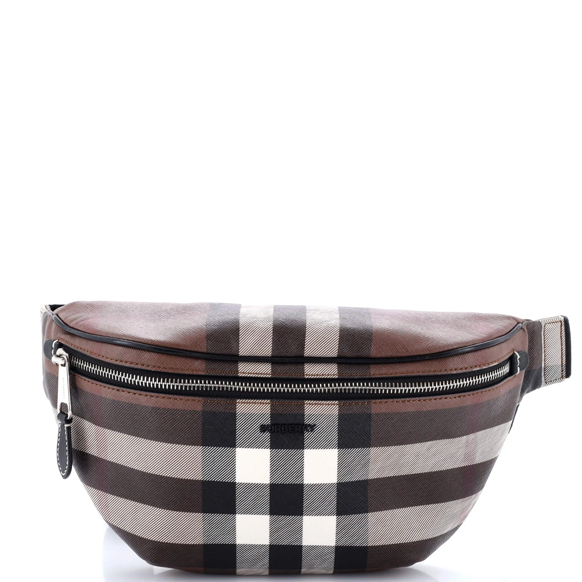 Cason Bum Bag Check E-Canvas Medium belt bags on sale