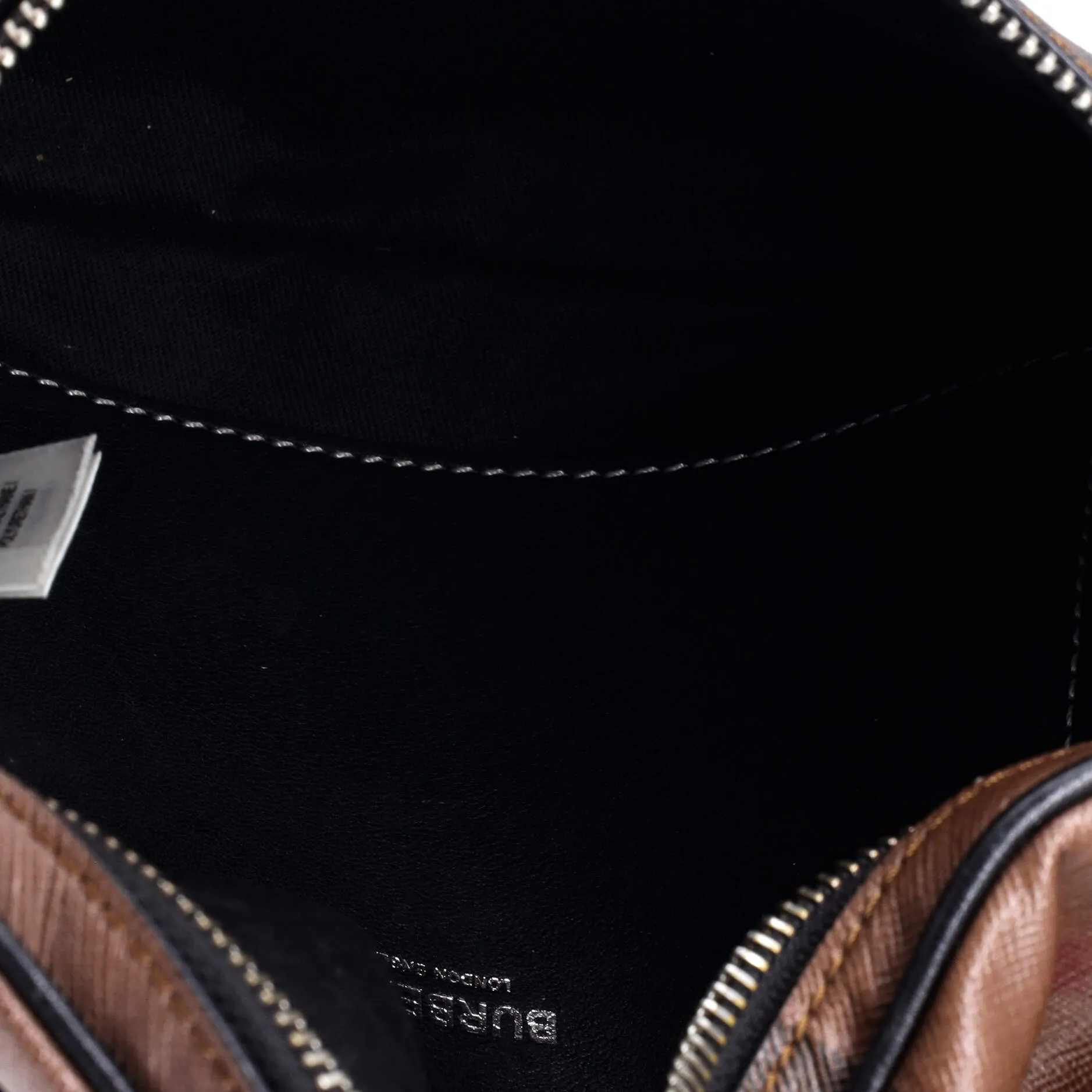 Cason Bum Bag Check E-Canvas Medium