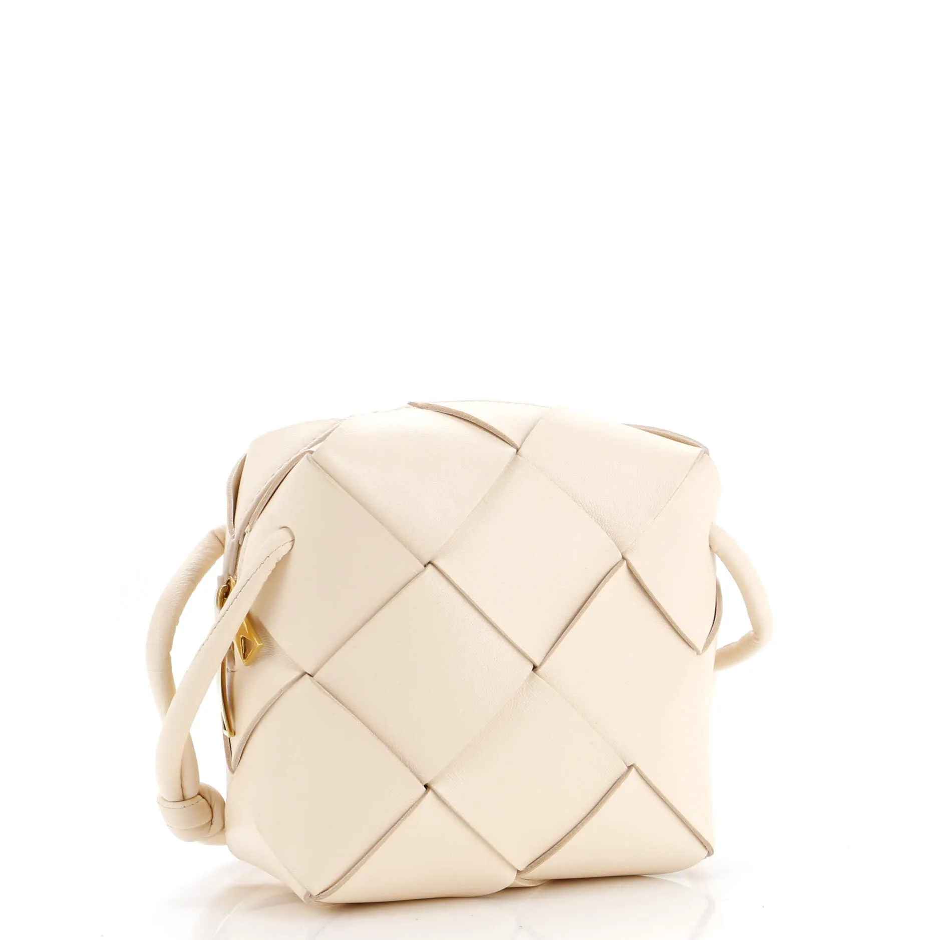 Cassette Camera Crossbody Bag Maxi Intrecciato Leather Mini anti-theft crossbody bags sale