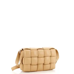 Cassette Crossbody Bag Padded Maxi Intrecciato Leather Small anti-theft crossbody bags sale