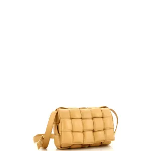 Cassette Crossbody Bag Padded Maxi Intrecciato Leather Small anti-theft crossbody bags sale