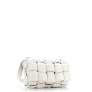 Cassette Crossbody Bag Padded Maxi Intrecciato Leather Small anti-theft crossbody bags sale