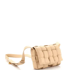 Cassette Crossbody Bag Padded Maxi Intrecciato Leather Small anti-theft crossbody bags sale