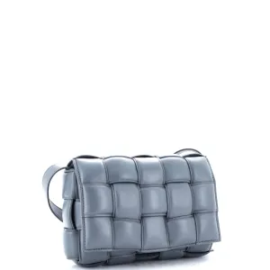 Cassette Crossbody Bag Padded Maxi Intrecciato Leather Small anti-theft crossbody bags sale