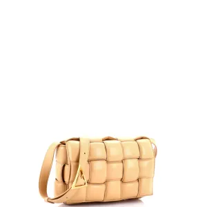 Cassette Crossbody Bag Padded Maxi Intrecciato Leather anti-theft crossbody bags sale