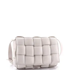 Cassette Crossbody Bag Padded Maxi Intrecciato Leather anti-theft crossbody bags sale