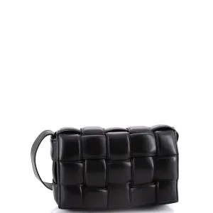 Cassette Crossbody Bag Padded Maxi Intrecciato Leather anti-theft crossbody bags sale