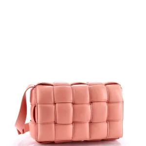 Cassette Crossbody Bag Padded Maxi Intrecciato Leather anti-theft crossbody bags sale