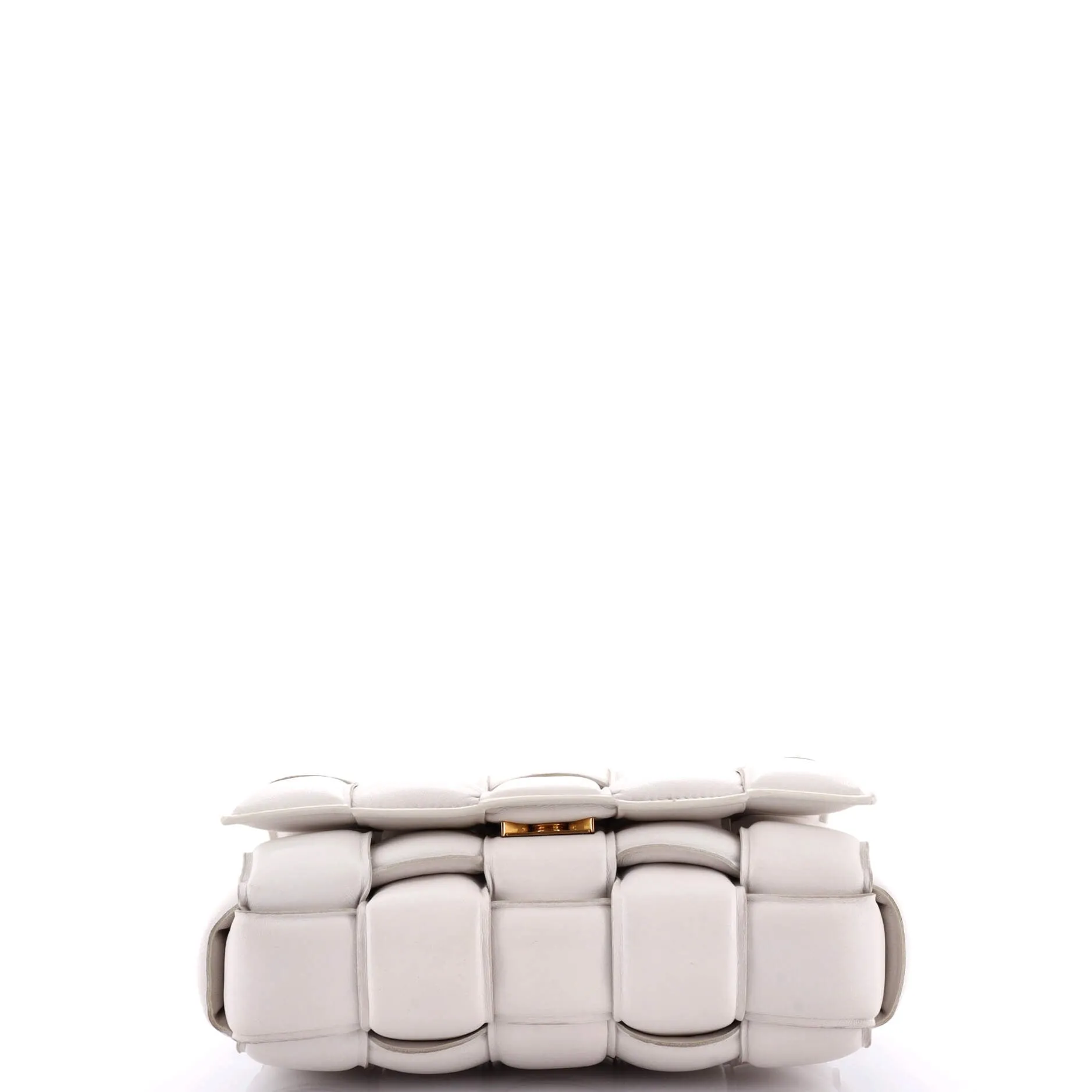 Cassette Crossbody Bag Padded Maxi Intrecciato Leather