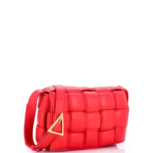 Cassette Crossbody Bag Padded Maxi Intrecciato Leather anti-theft crossbody bags sale