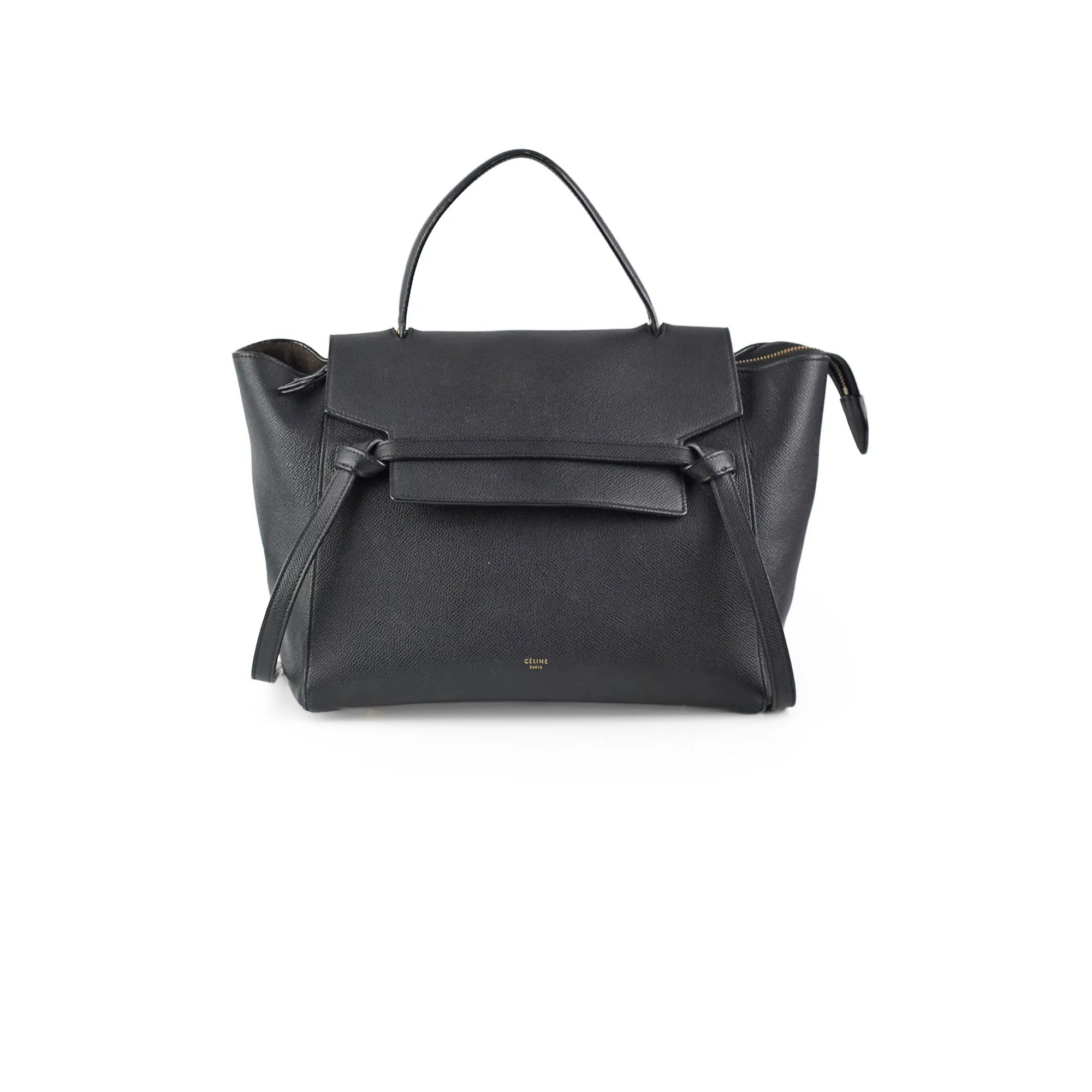 Celine Mini Belt Black Bag Top Handle Bags Cheap