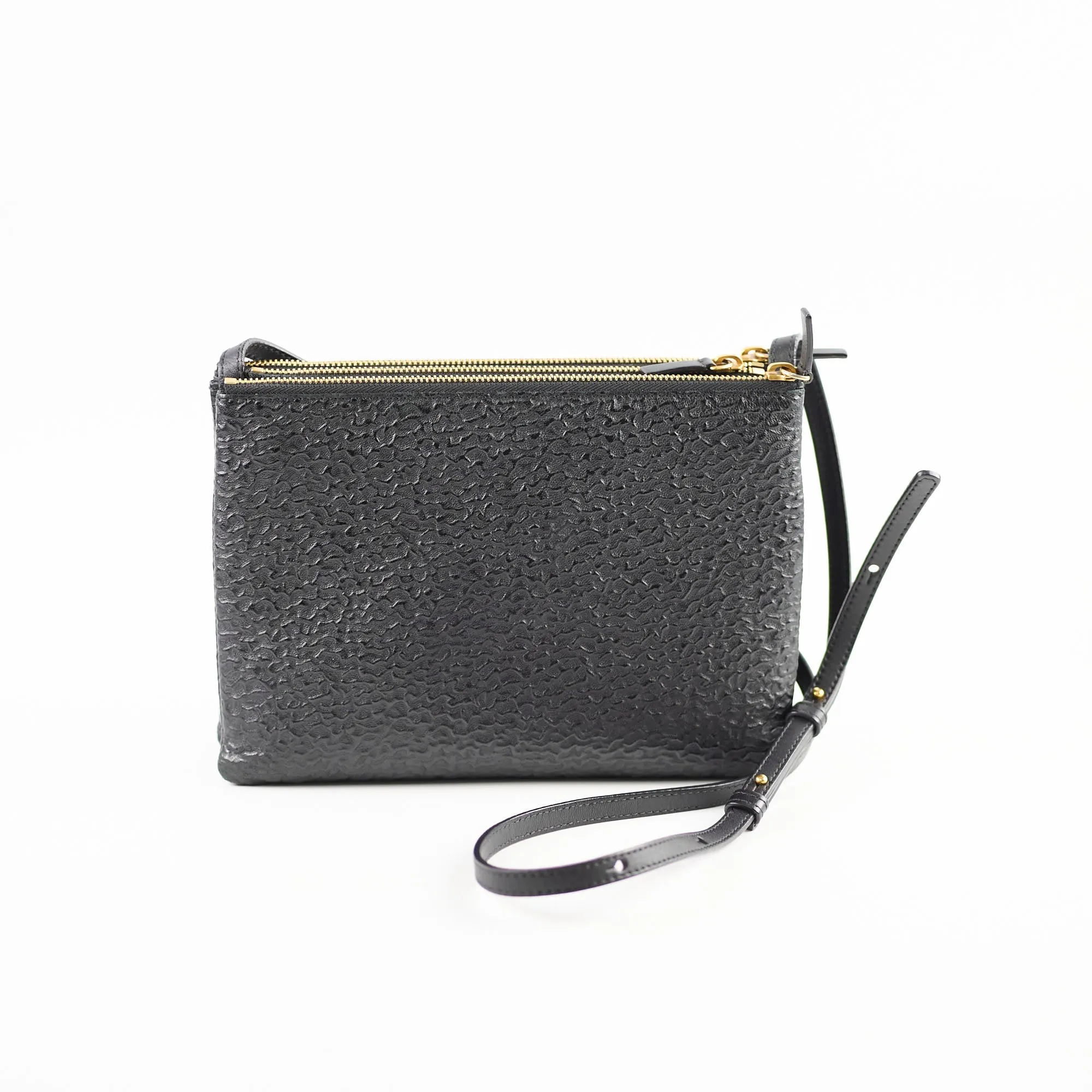 Celine Trio Crossbody Bag Black