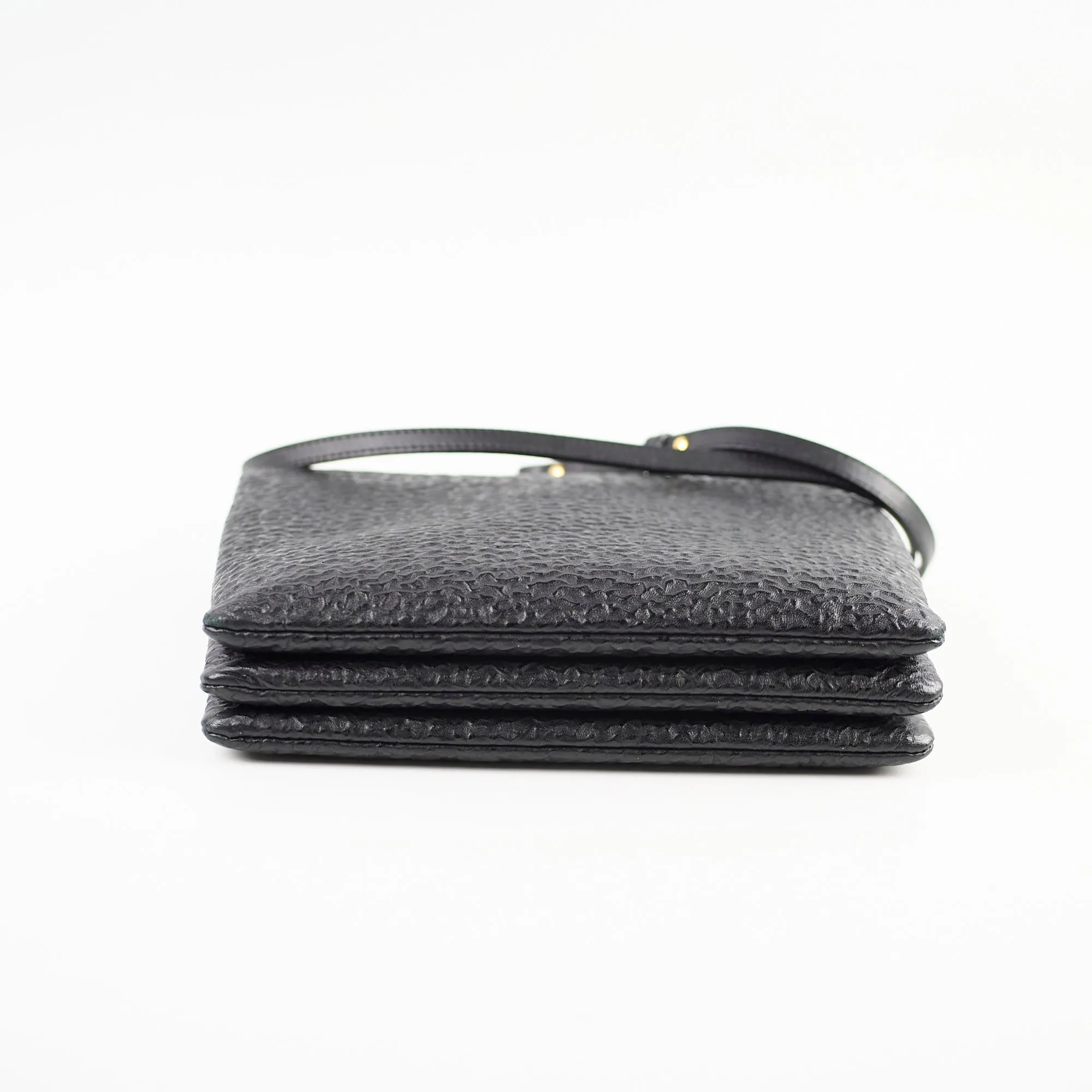Celine Trio Crossbody Bag Black