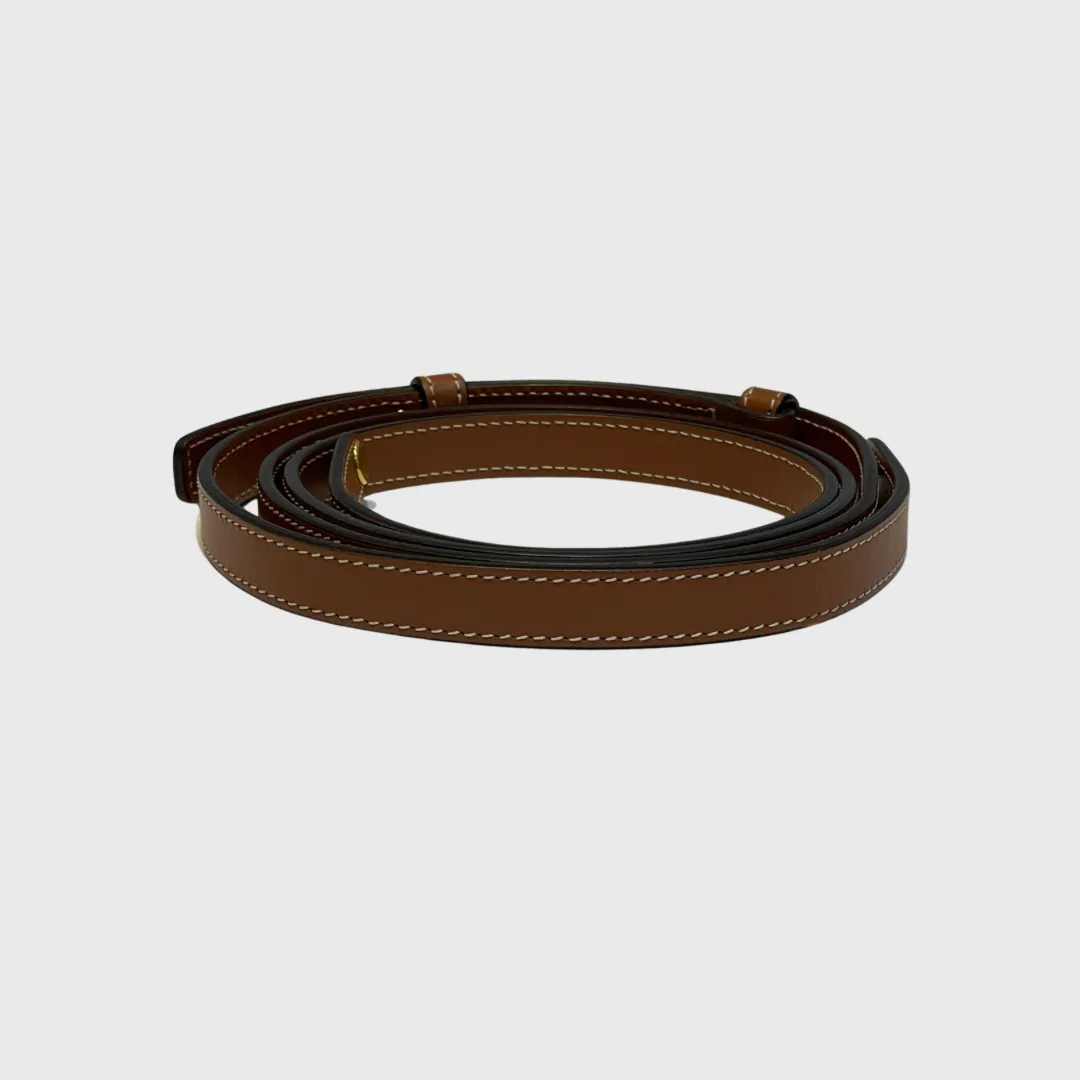 Celine Triomphe Crossbody Mini Canvas Brown GHW