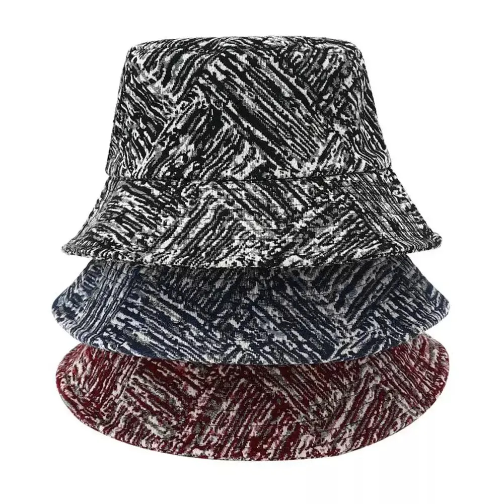 Cezanne Vintage Striped Bucket Hat boater hat with bow in beach sunlight