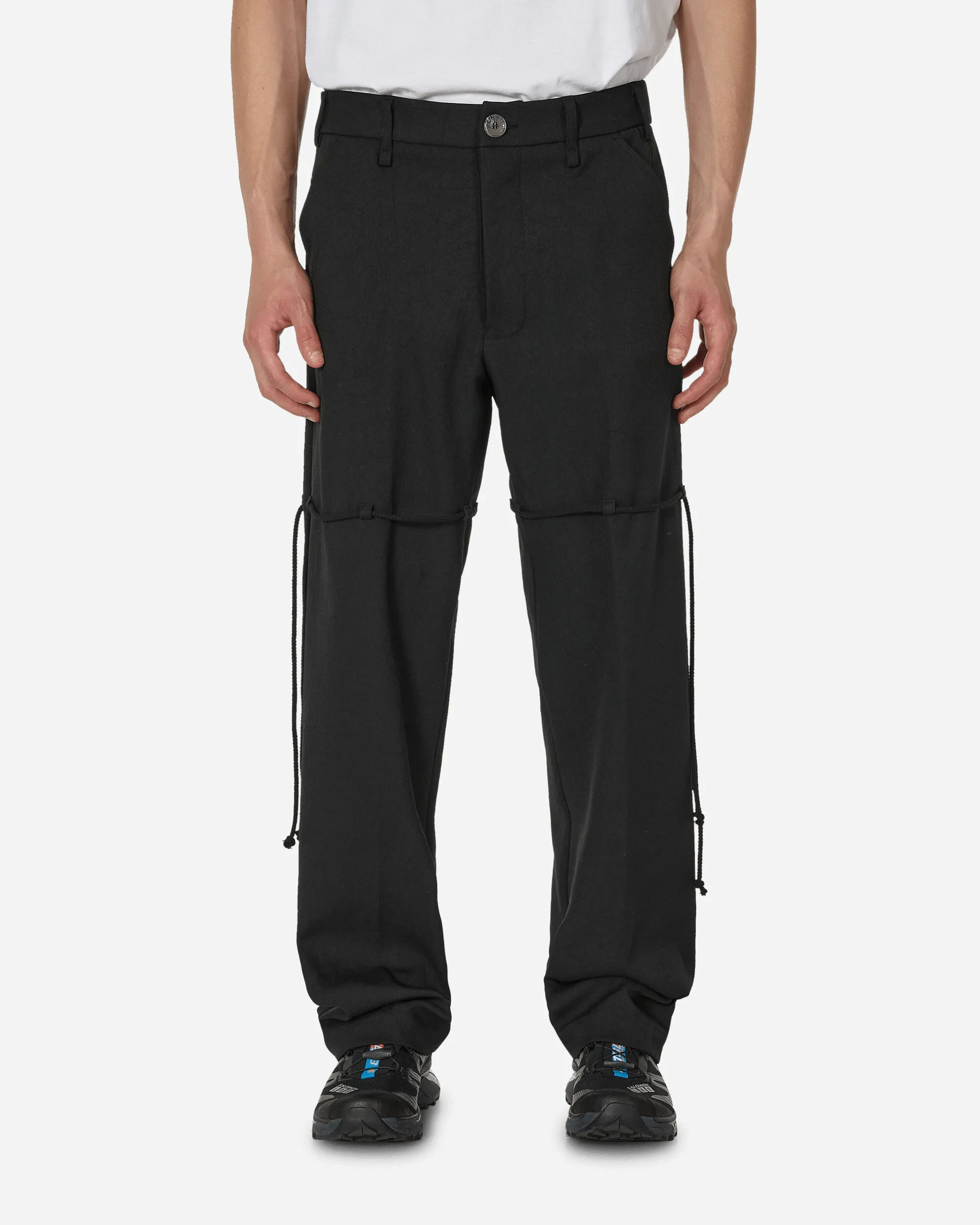 Chain Lace Dress Pants Black Men's sweatshirt