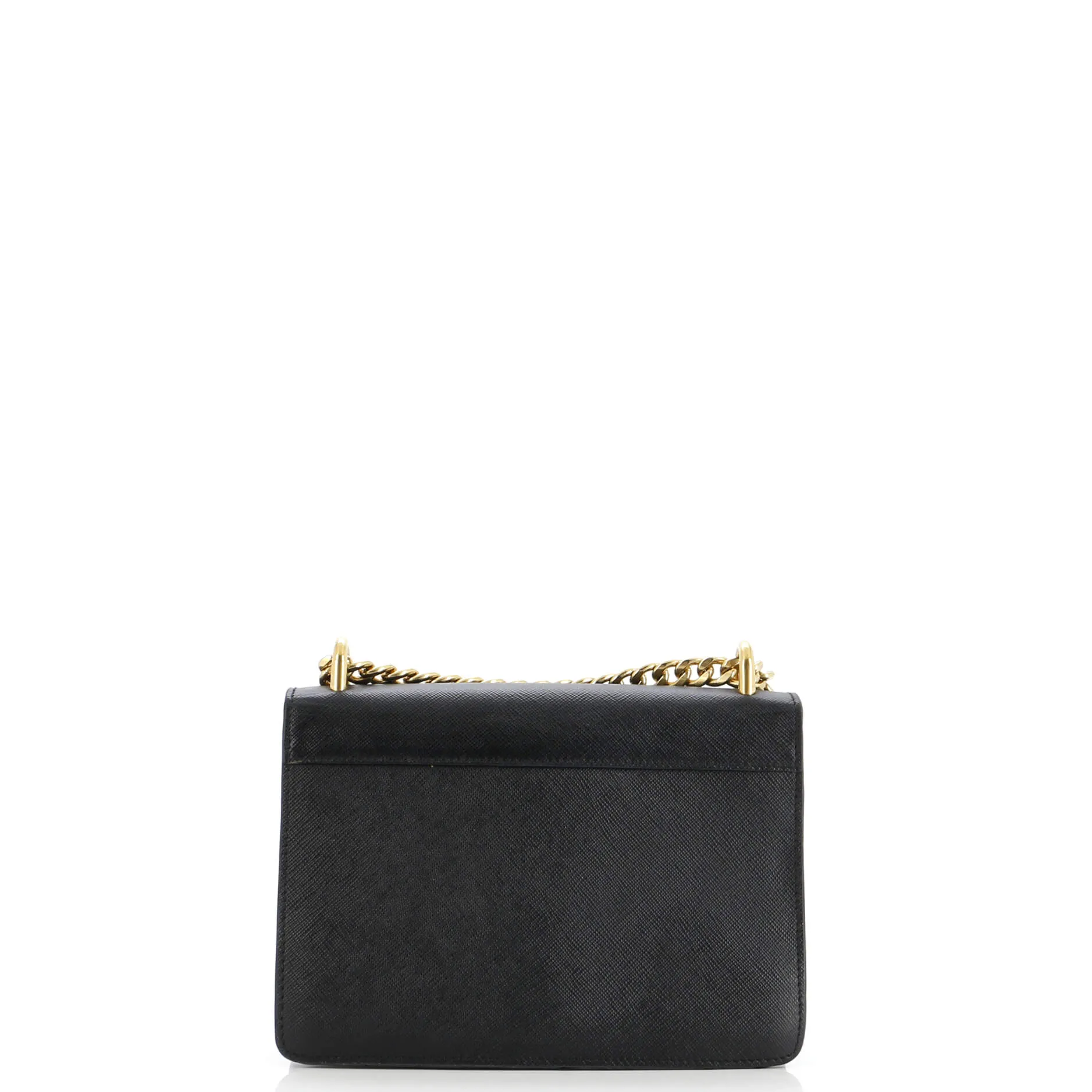 Chain Wallet Crossbody Saffiano Leather