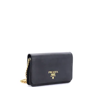 Chain Wallet Crossbody Saffiano Leather anti-theft crossbody bags sale