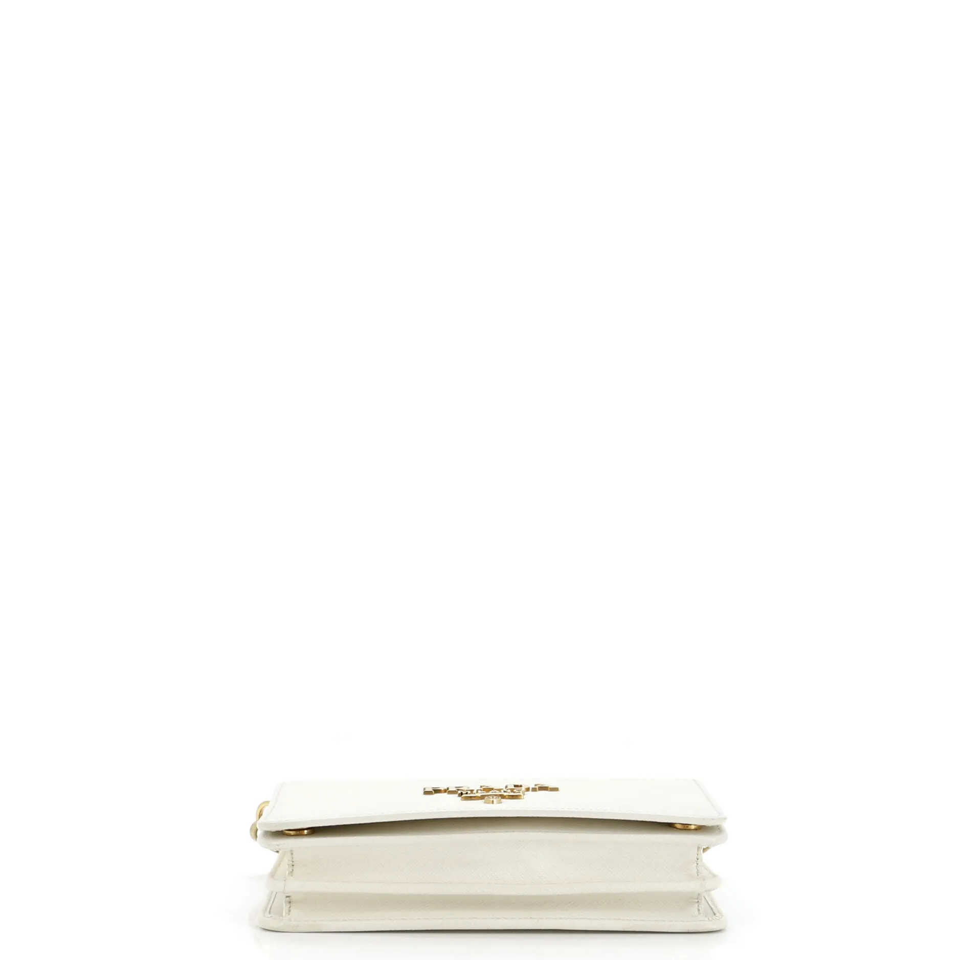 Chain Wallet Crossbody Saffiano Leather
