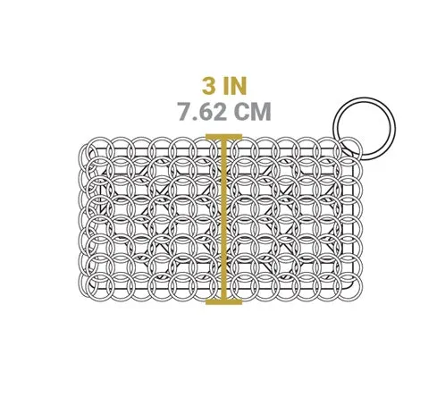 Chainmail Scrubbing Pad