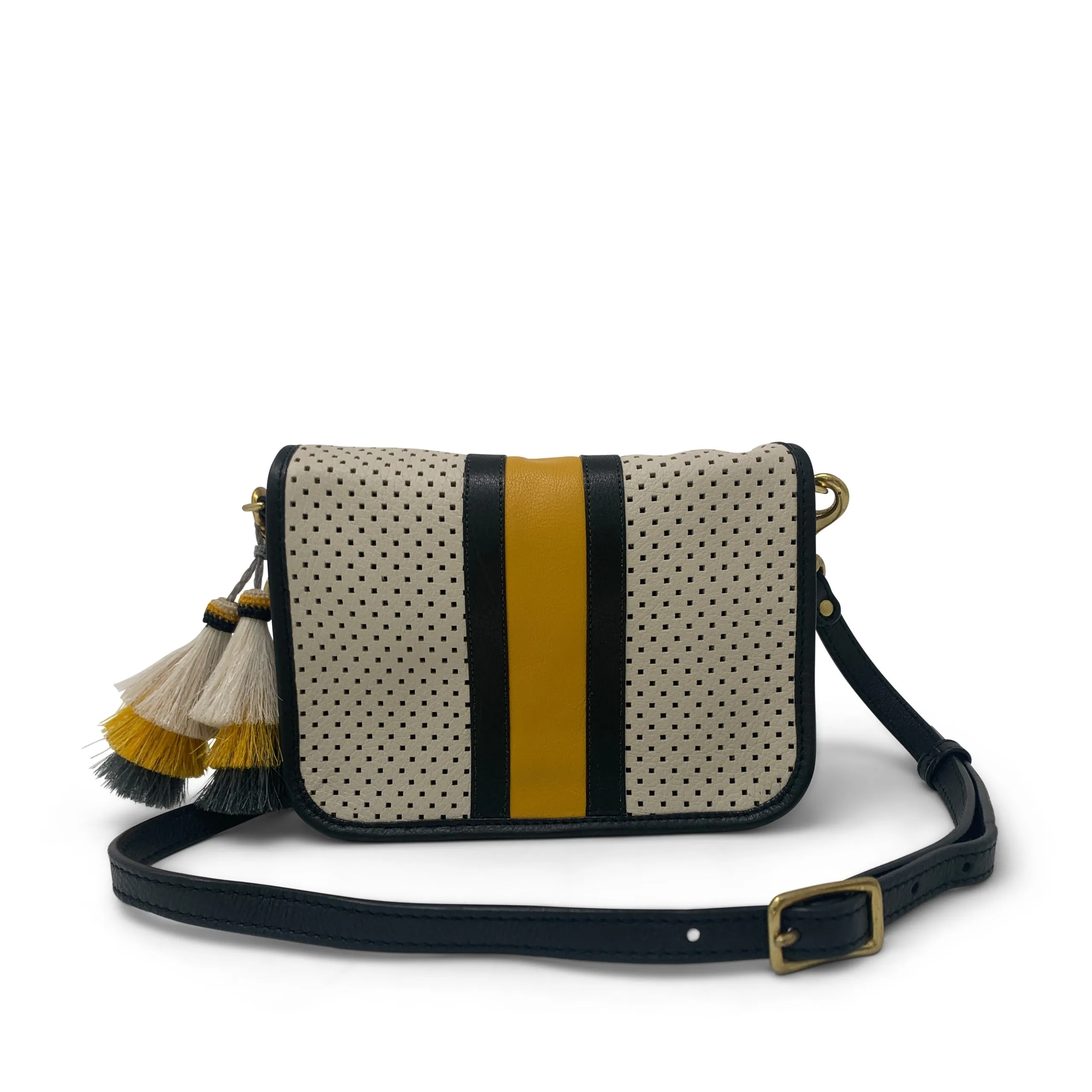 CHALK SQUARE PERF MINI MIA CROSSBODY crossbody bags low price