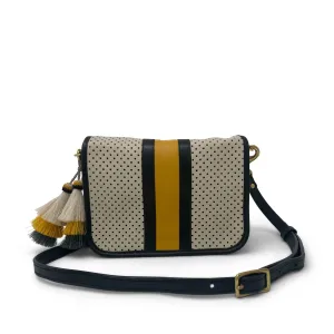 CHALK SQUARE PERF MINI MIA CROSSBODY crossbody bags low price