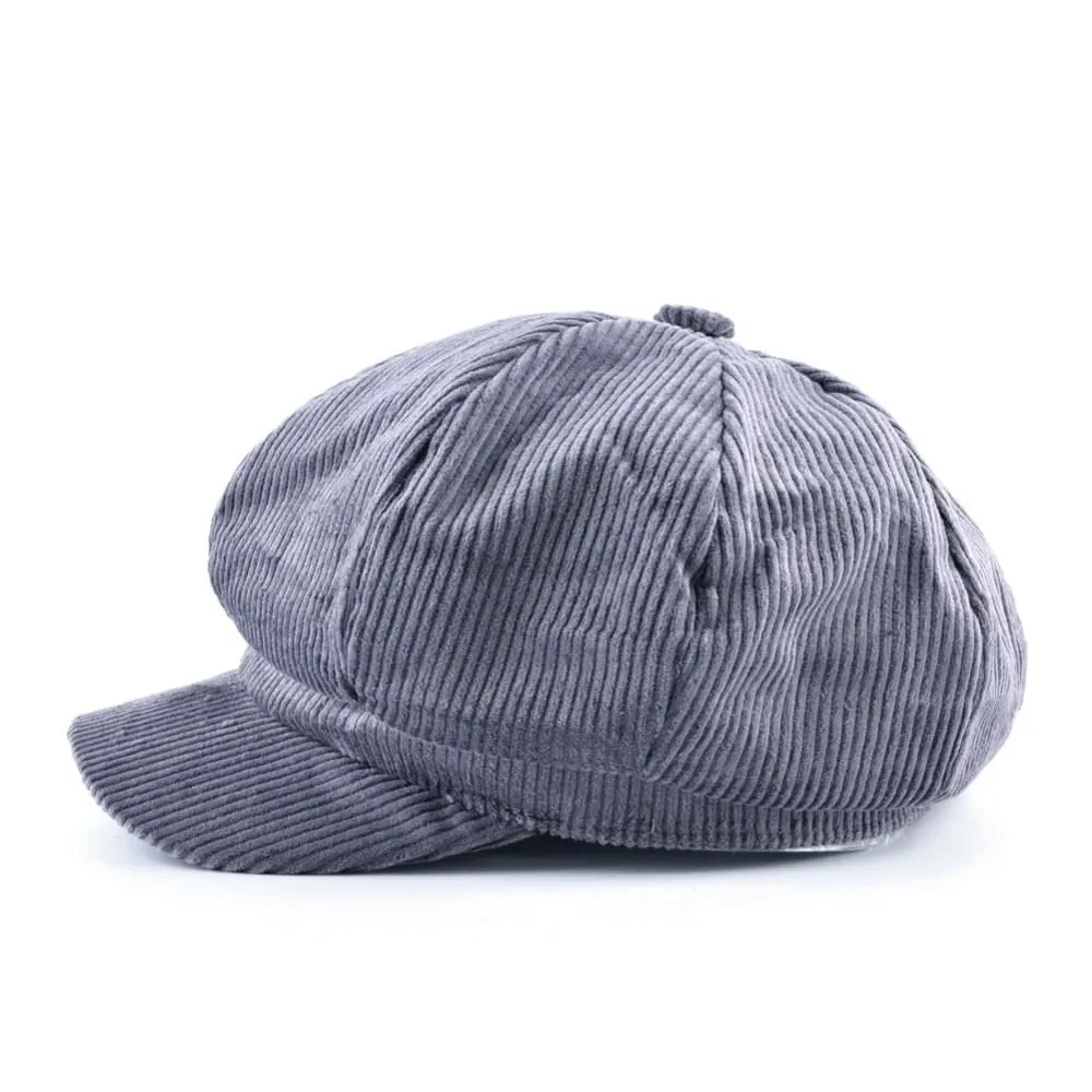 Chamberlain Corduroy Newsboy Cap