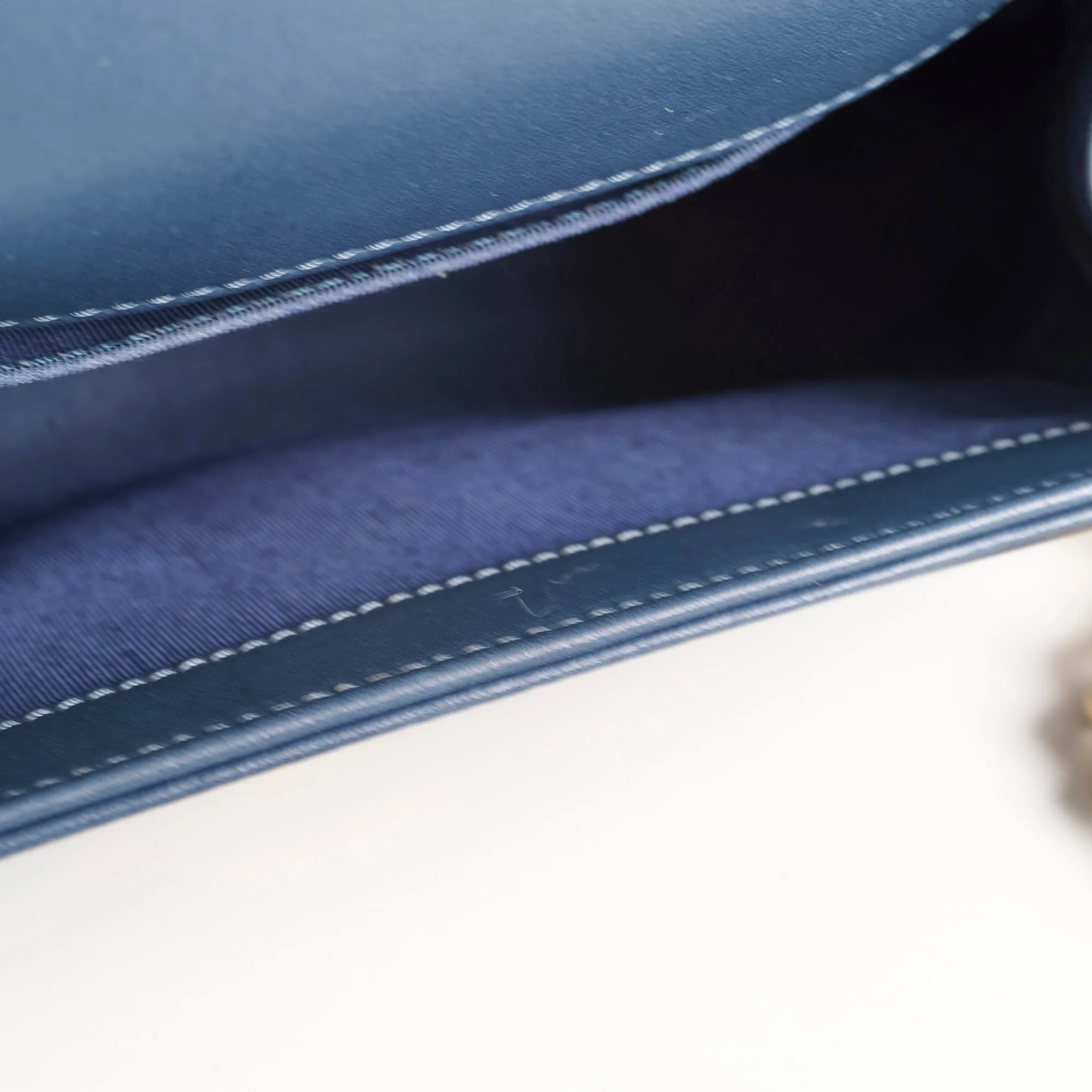 Chanel Boy Small Blue / Woven