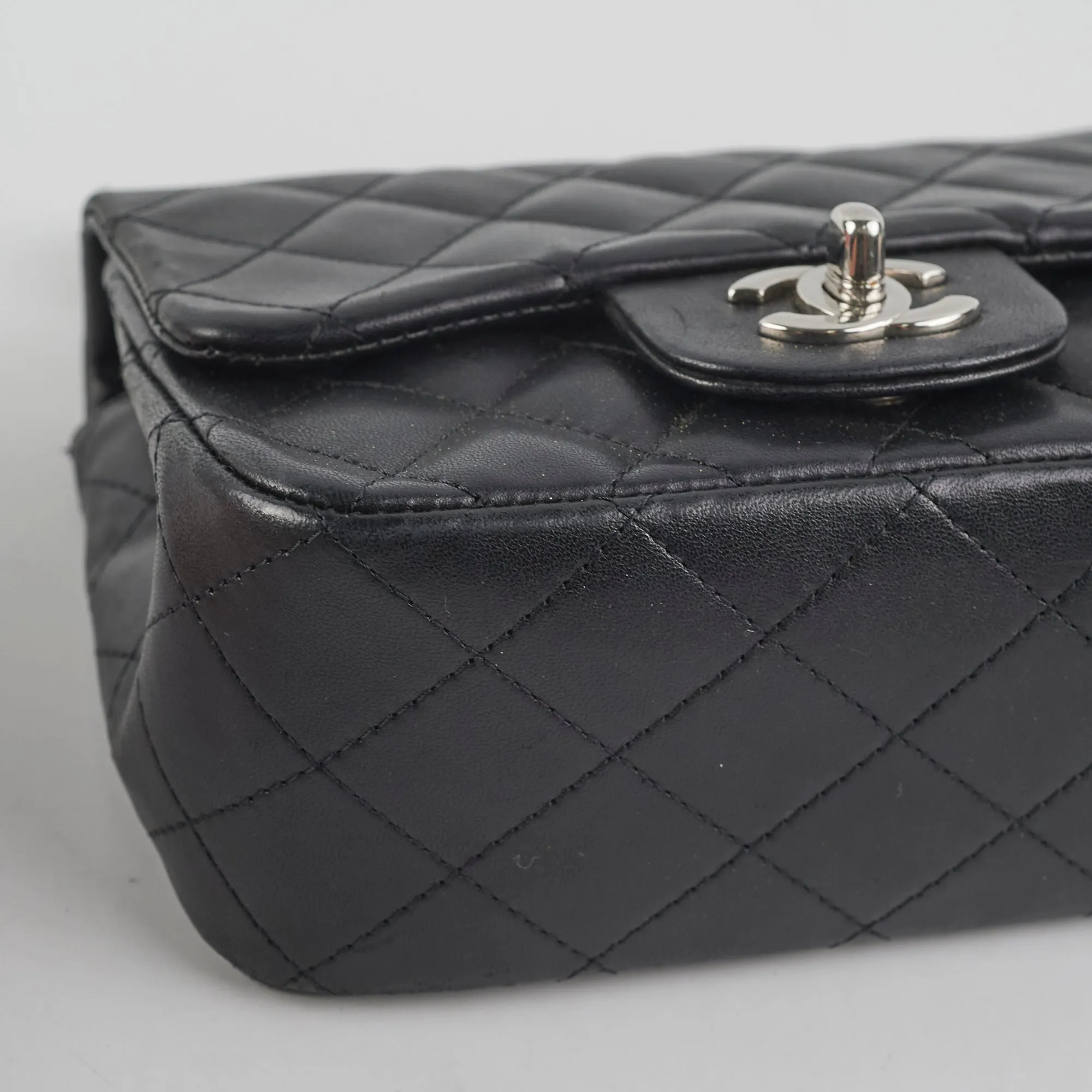 Chanel Classic Flap Square Lambskin Black