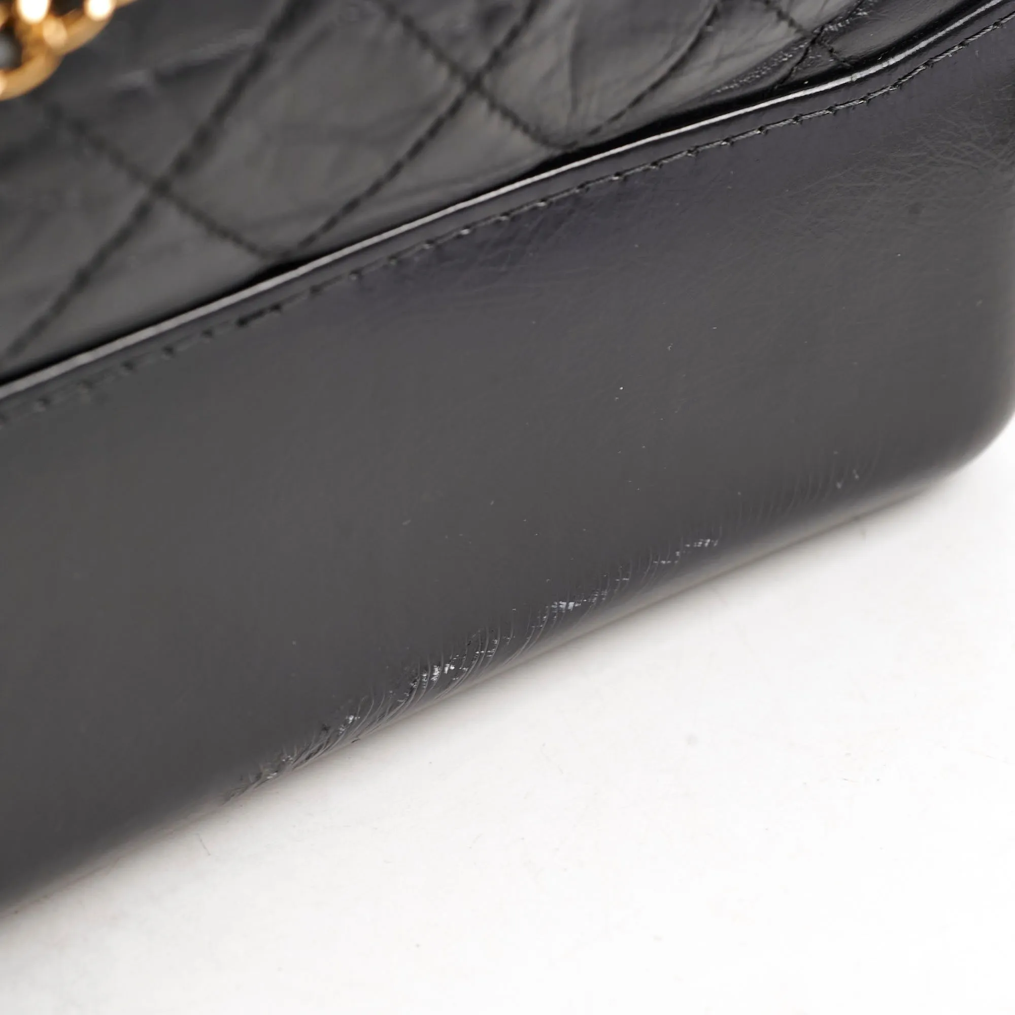 Chanel Gabriel Medium Hobo Calfskin Black