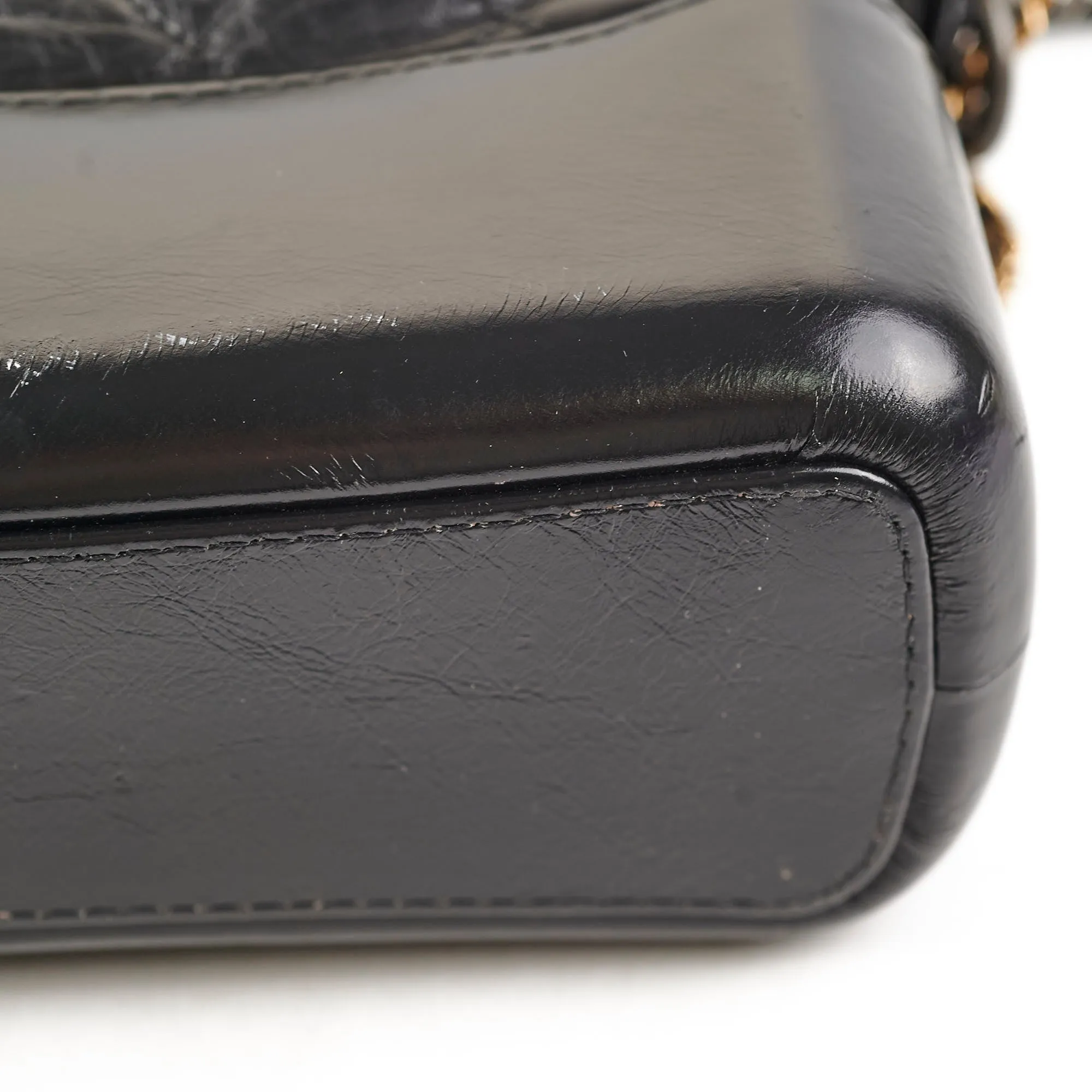 Chanel Gabriel Medium Hobo Calfskin Black